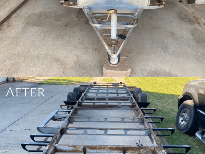Trailer Frame: Before and&nbsp;After